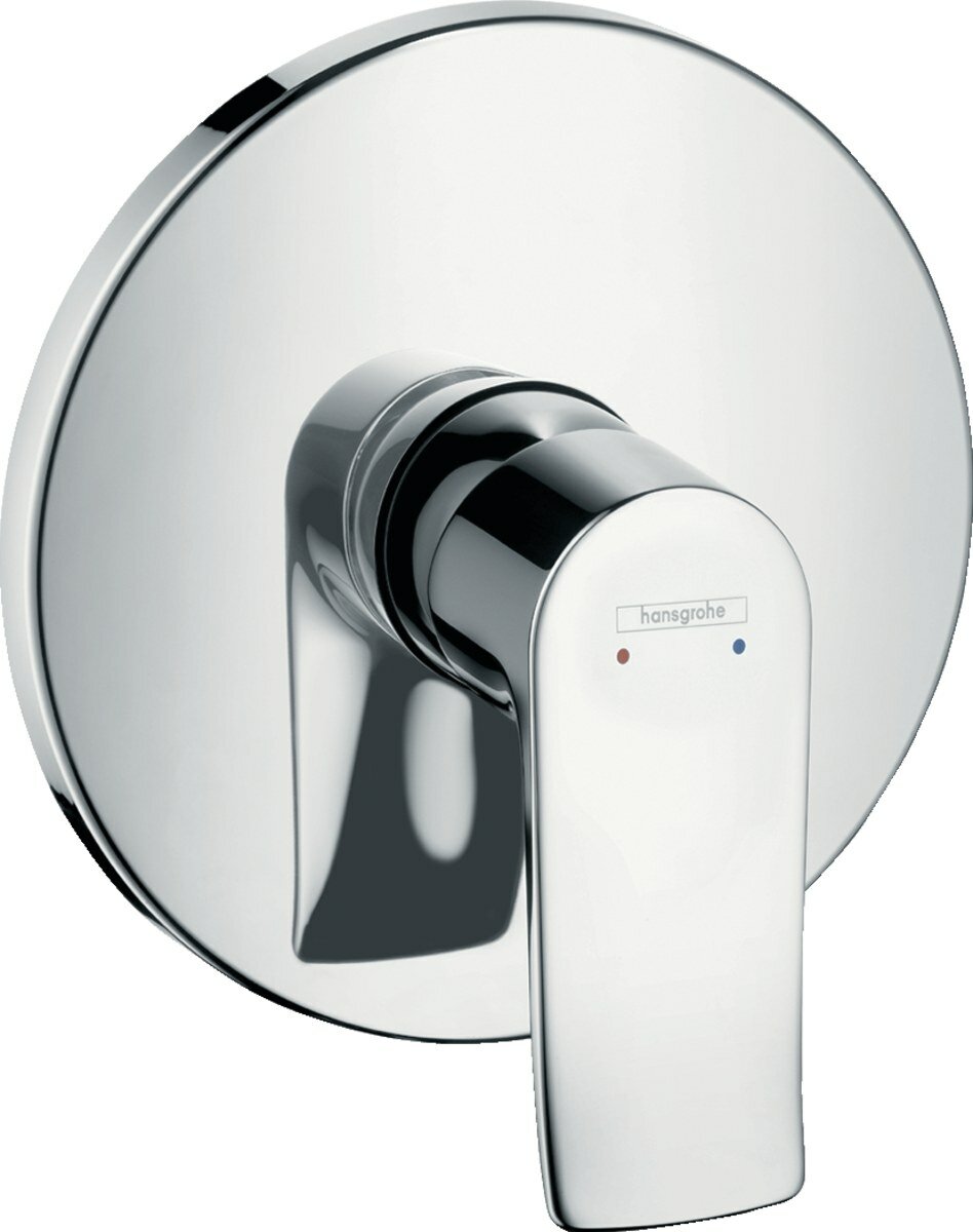 Смеситель Hansgrohe Metris 31685000 для душа с внутренней частью