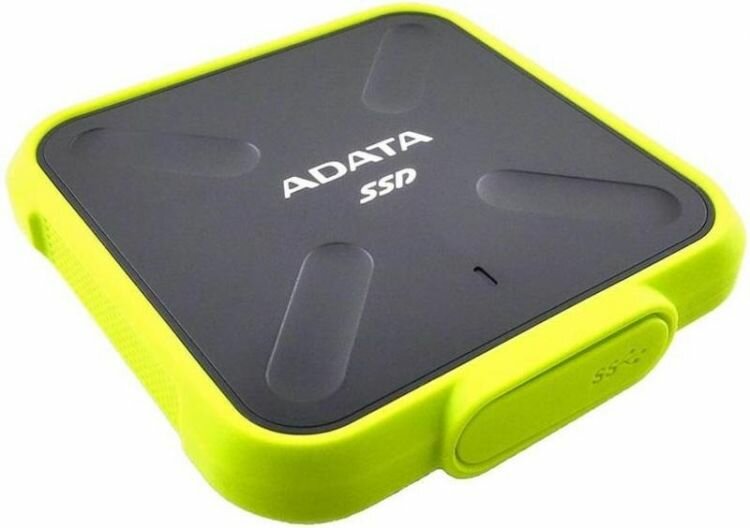 Внешний жесткий диск 1Tb SSD Adata ASD700-1TU31-CYL SD700 Series Yellow