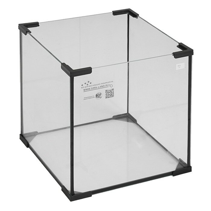 Аквариум куб, 43 литра, 35 х 35 х 35 см - фотография № 3