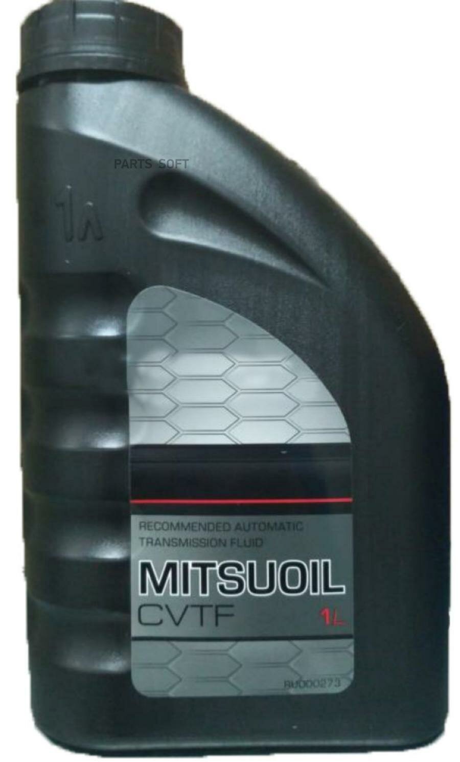 MITSUBISHI RU000273 Масло трансмиссионное MITSUBISHI MITSUOIL CVTF 1 л RU000273