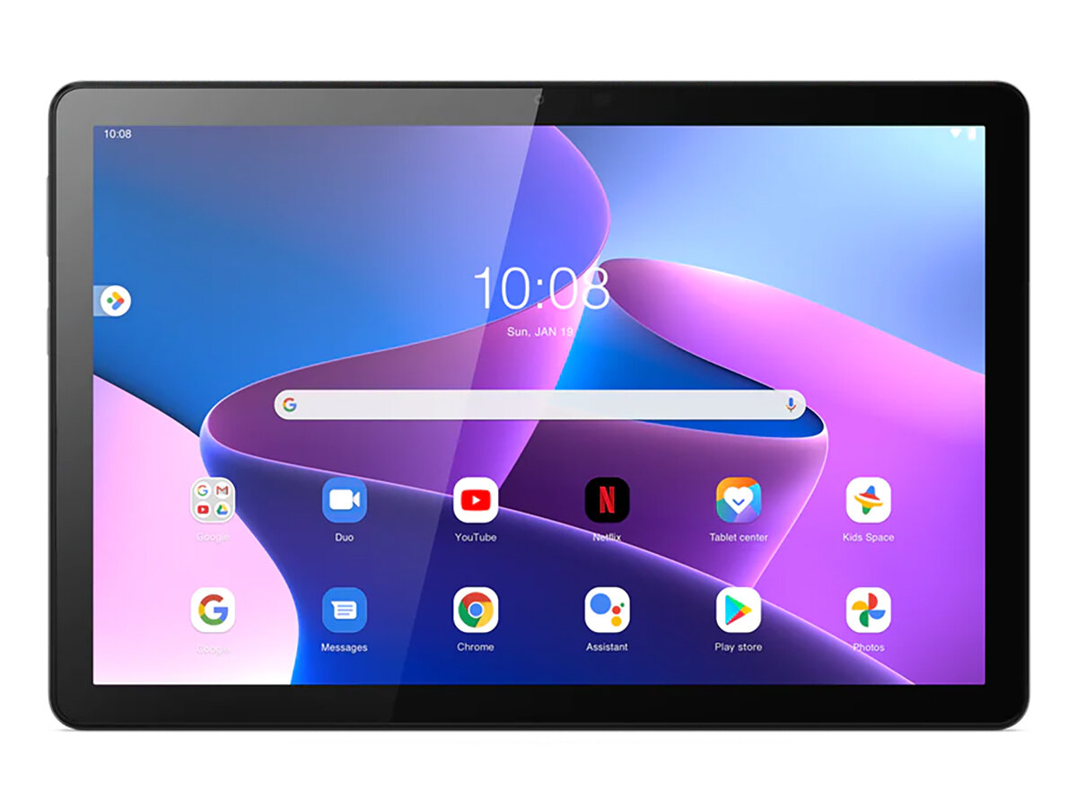 Планшет Lenovo Tab M10 (3rd Gen) TB328XU 4/64Gb LTE Storm Grey (Android 11.0, Tiger T610, 10.1", 4096 МБ/64 ГБ, 4G LTE ) [ZAAF0032RU]