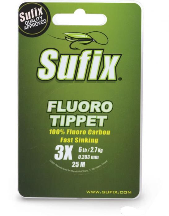  Sufix Fluoro Tippet  25 0.295 4,5