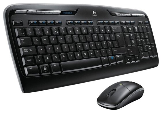 Logitech Wireless Combo MK330 черный (920-003995)