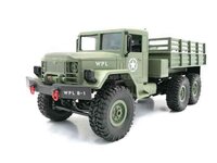 Радиоуправляемая машина WPL военный грузовик (зеленый) 6WD 2.4G 1:16 KIT - B-16KM-G