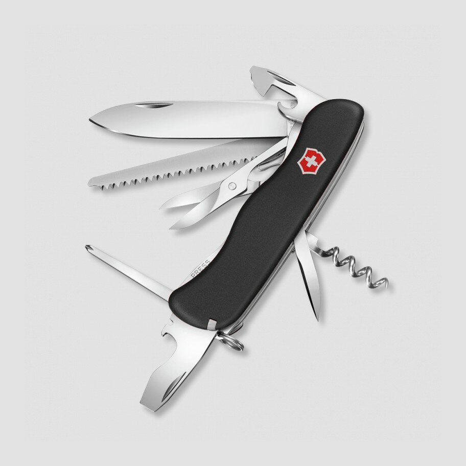 Нож швейцарский многофункциональный складной Victorinox «Outrider», 14 функций, длина клинка: 8.6 см 0.8513.3V