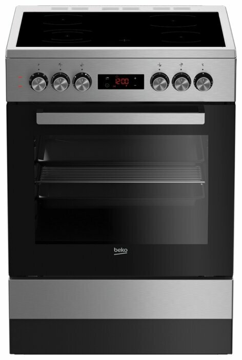 Электрическая плита Beko FSE67310GX, серебристый