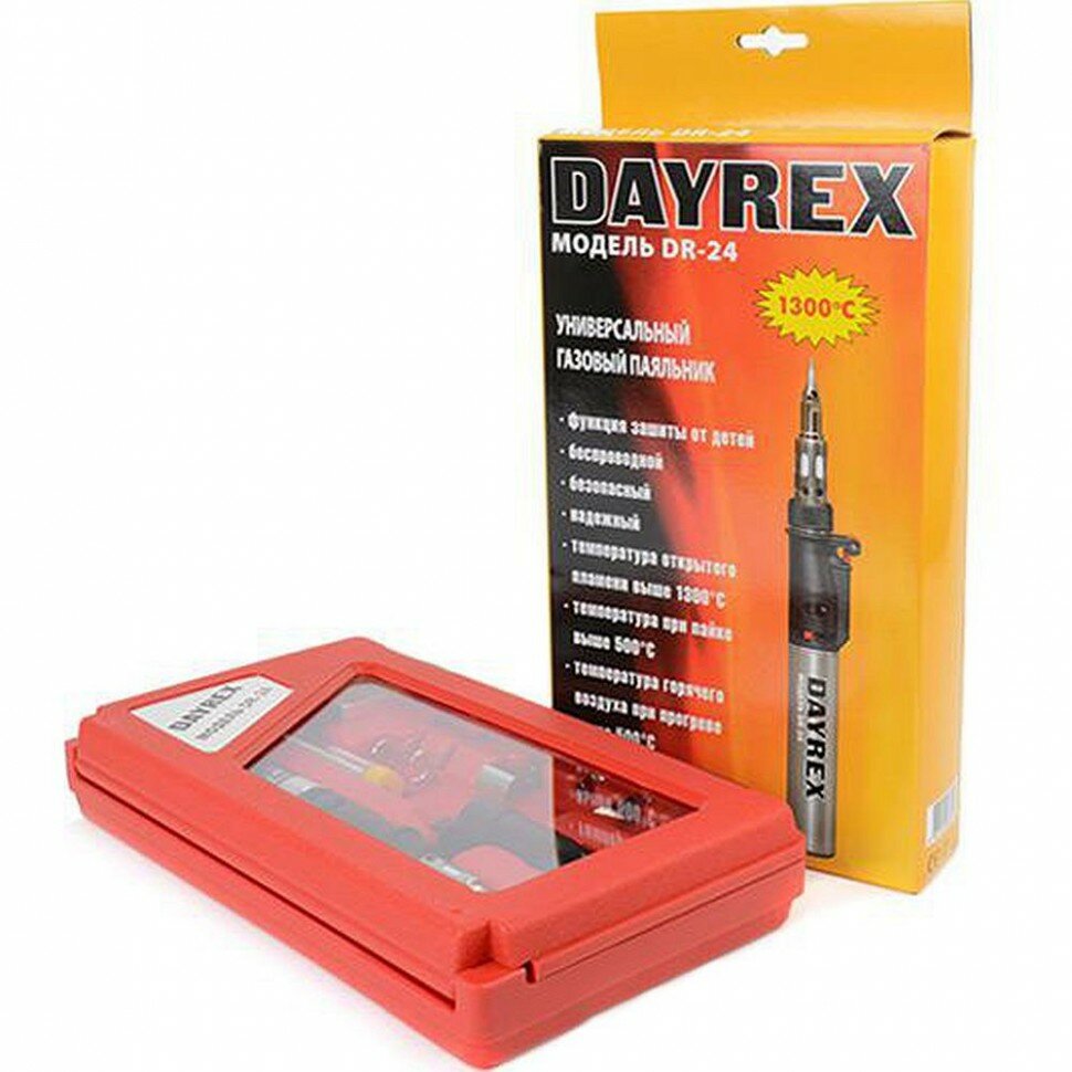 Газовый паяльник DAYREX DR-24