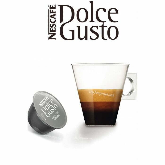 Капсулы для кофемашин Nescafe Dolce Gusto Ristretto Barista 6 упаковок по 16 капсул - фотография № 4