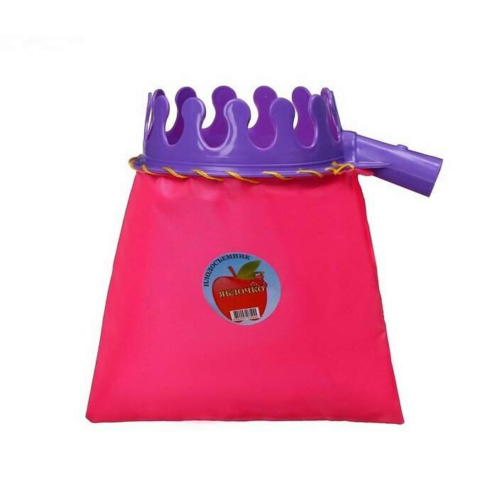 Плодосборник с мешком, под черенок 24 мм, цвет микс, «Яблоко» - фотография № 1