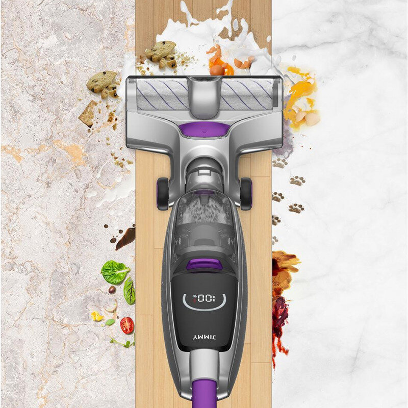 Пылесос вертикальный Jimmy HW8 Pro Graphite+Purple Cordless Vacuum & Washer - фотография № 7