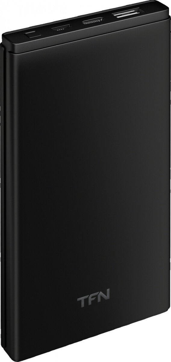 Внешний аккумулятор TFN АКБ 10000mAh Steel black