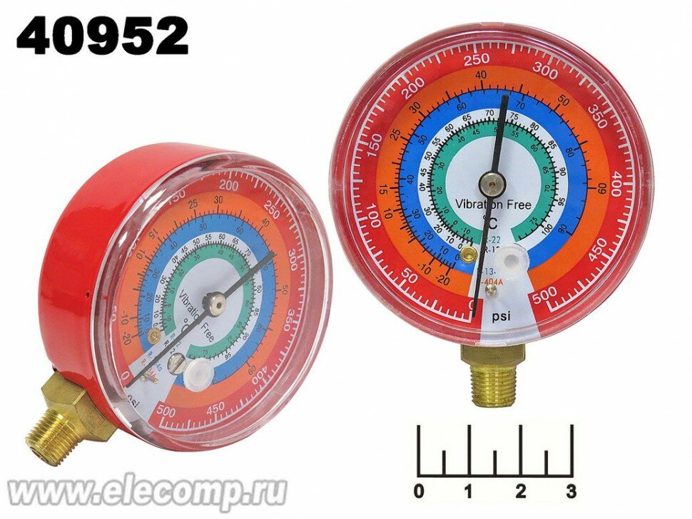 Измеритель давления 34 bar (мановакууметр) RG RG-500