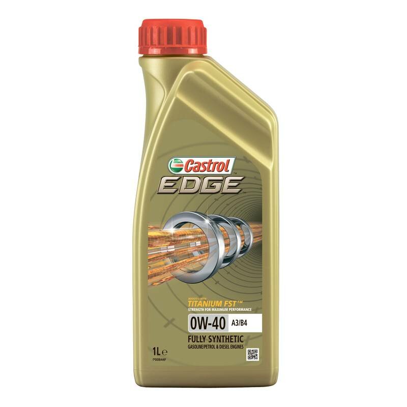 Масло моторное CASTROL EDGE Titanium FST 0W-40 1л A3/B4 синт. API SM/CF