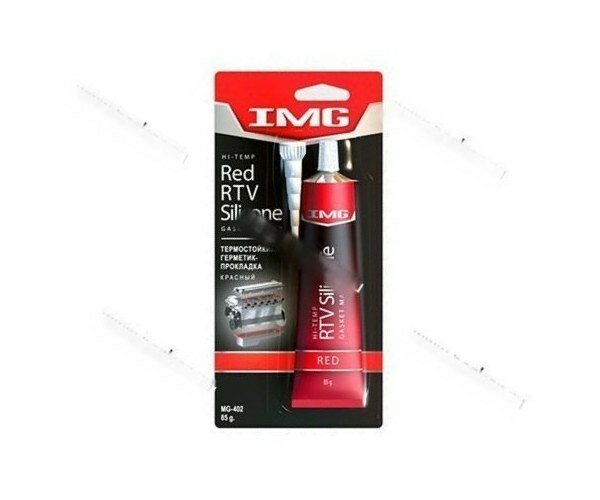 Герметик img mg-402 85g силиконовый красный