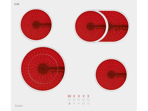 Варочная панель Evelux HEV 642 W электрическая - фотография № 1