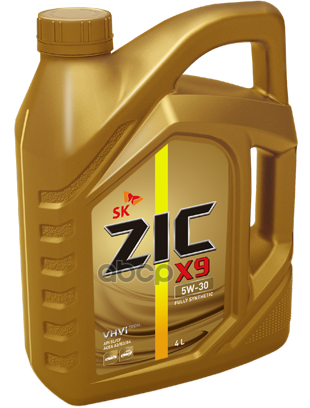 Zic Масло Моторное Синтетическое Zic X9 5w30 4l