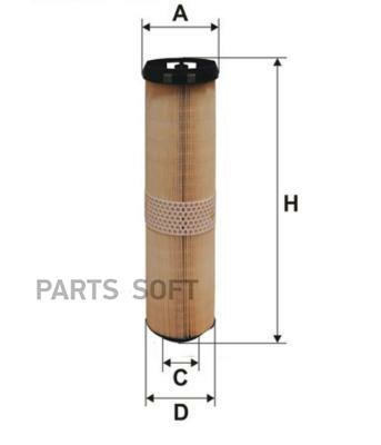 FILTRON AK218/2 Фильтр воздушный 1шт