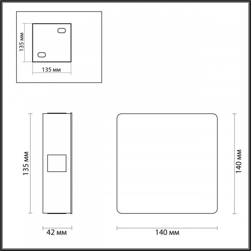 Настенный светильник Odeon Light 4258/8WL - фотография № 2