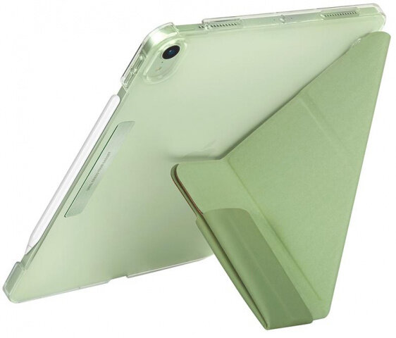 Чехол Uniq Camden Anti-microbial для iPad Air 10.9 (2020) с отсеком для стилуса зеленый