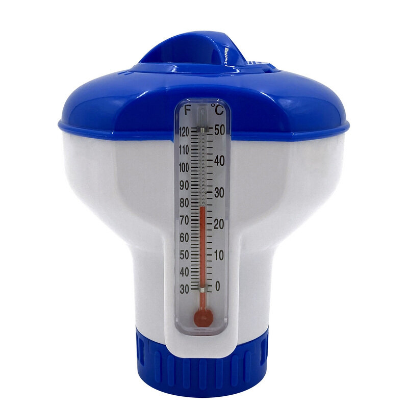 Дозатор-поплавок Reexo MiniTab Temp (с термометром) для хлор-таблеток 20 гр, цена - за 1 шт - фотография № 2