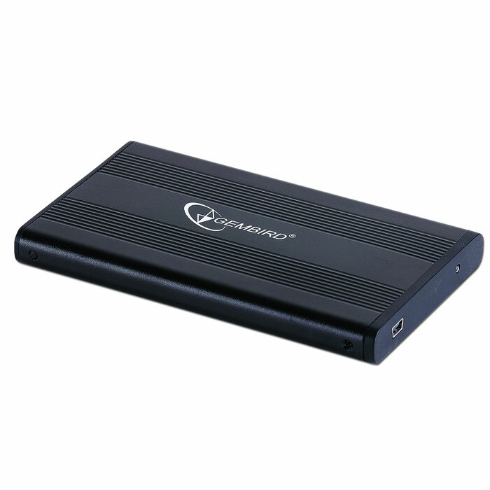 Корпус 2.5" Gembird EE2-U2S-5, SATA-USB2.0 Black