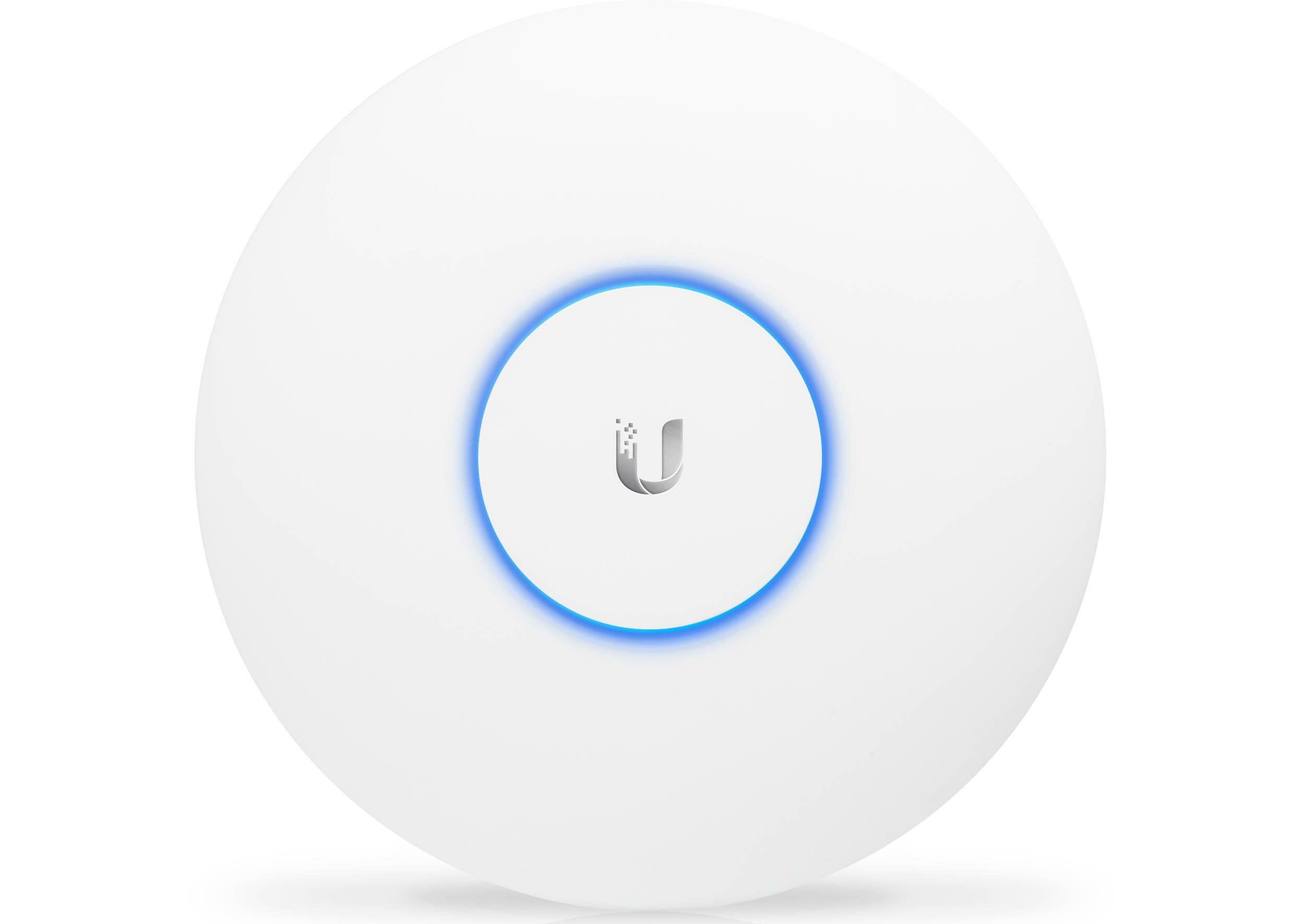 Точка доступа Ubiquiti UniFi AP AC Pro 802.11aс 1300Mbps 2.4 ГГц 5 ГГц 2xLAN USB белый UAP-AC-PRO