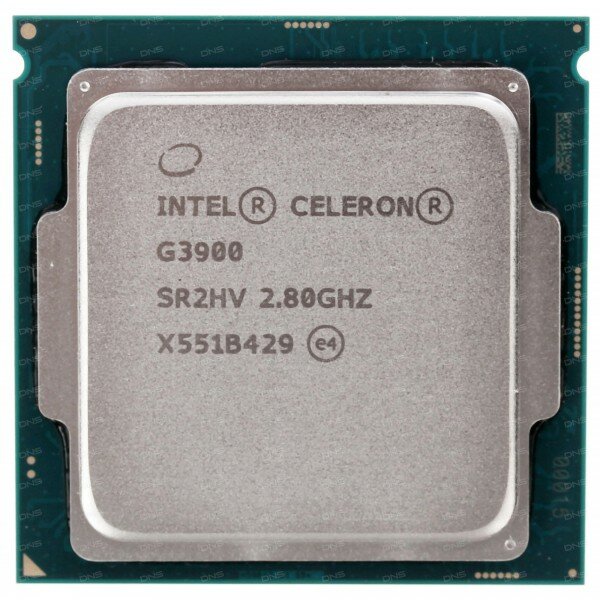 Процессор CPU Intel Socket 1151 Celeron G3900 (2.8Ghz/2Mb) oem