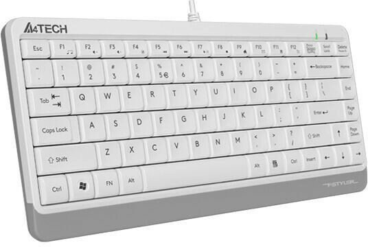 Клавиатура A4Tech Fstyler FK11 White USB slim