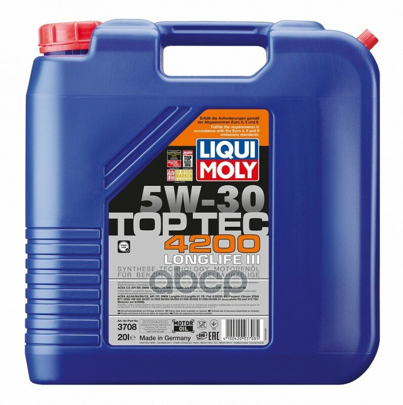 Liqui moly   Top Tec 4200 5w-30 20l