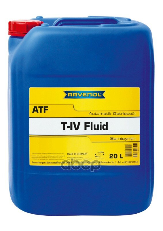 Ravenol^4014835733022   Ravenol Atf T-Iv Fluid (20) New Ravenol . 4014835733022