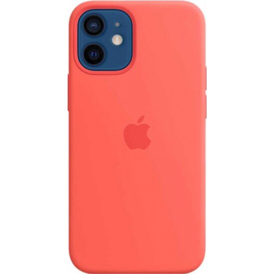 Чехол APPLE iPhone iPhone 12 mini Silicone Case with MagSafe для iPhone 12 mini розовый цитрус