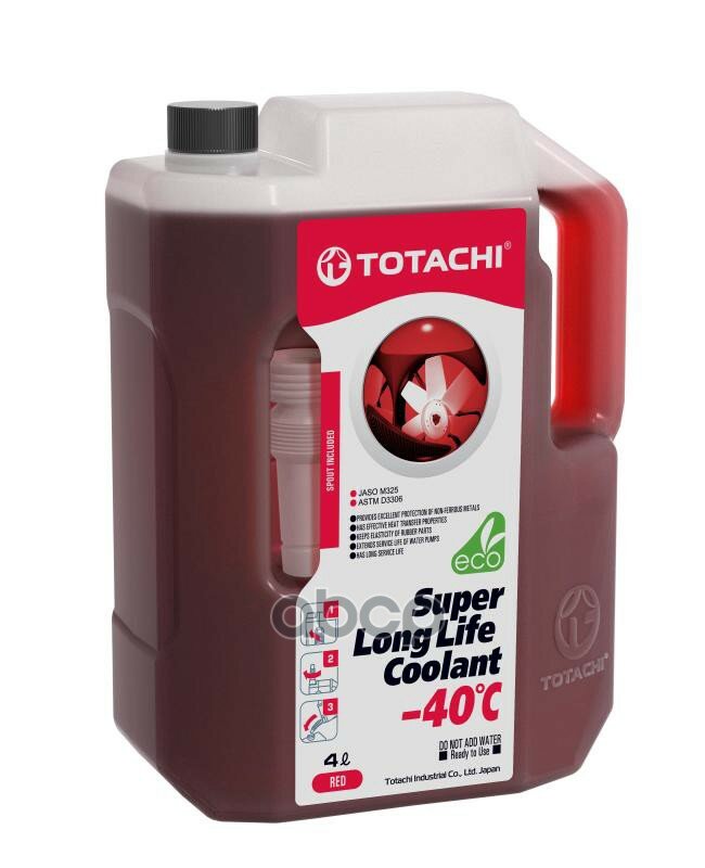  Totachi Super Long Life Coolant Red -40c  4 TOTACHI . 4589904520716