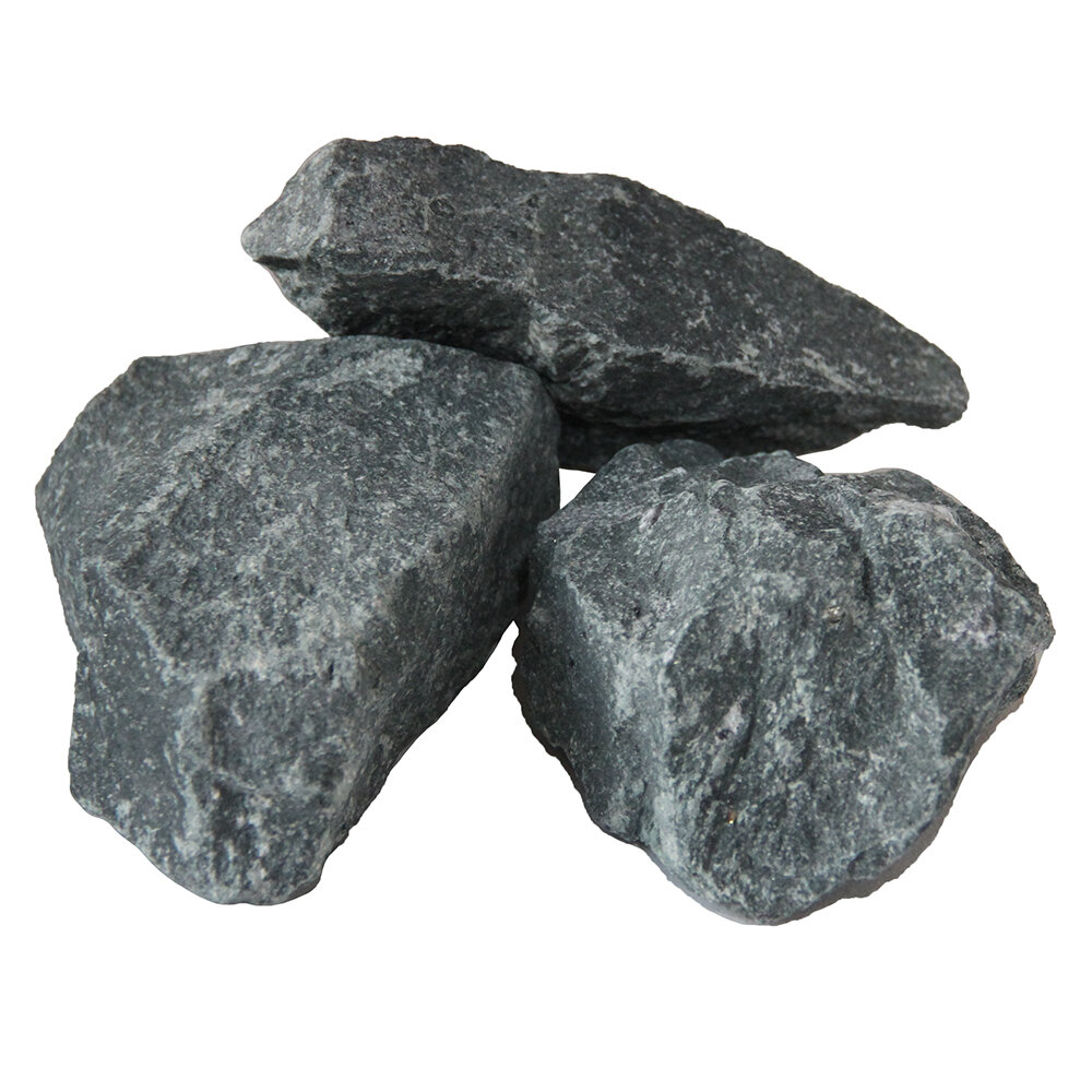 Камни для бани Порфирит колотый 20 кг - фотография № 1