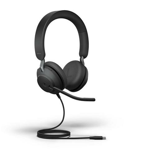 Гарнитура проводная Jabra Evolve2 40, USB-C, MS Stereo (24089-999-899)