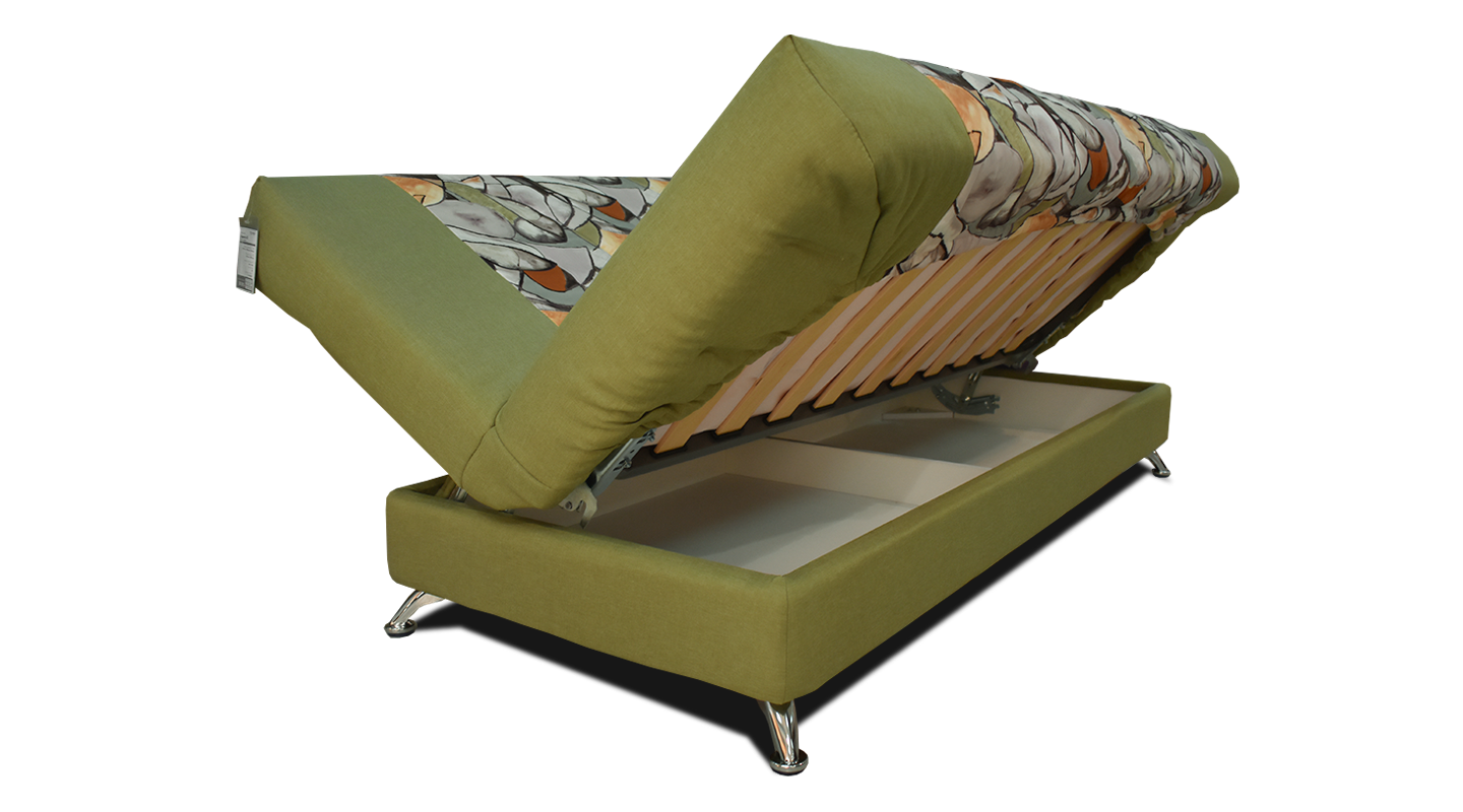 Раскладной прямой Диван кровать Аванти Ф, 193х100х94 см, механизм клик-кляк - фотография № 5
