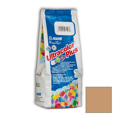 Затирка цементная Mapei Ultracolor Plus 140 красный коралл 2 кг