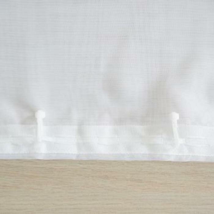 Тюль вуаль 300х270 см, белый, полиэстер 100% - фотография № 6