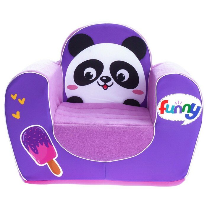 ZABIAKA Мягкая игрушка-кресло «Панда» - фотография № 3