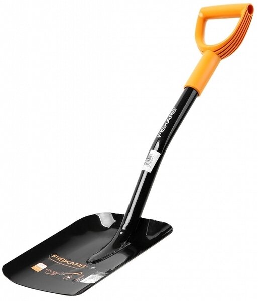 Лопата совковая укороченная ЭргоМобайл Fiskars 1026649 .