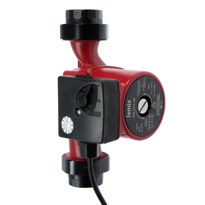 фото Насос циркуляционный JEMIX WRS-32/4-180, 70/50/35 Вт, напор 4 м, 50/35/22 л/мин, кабель 6 м