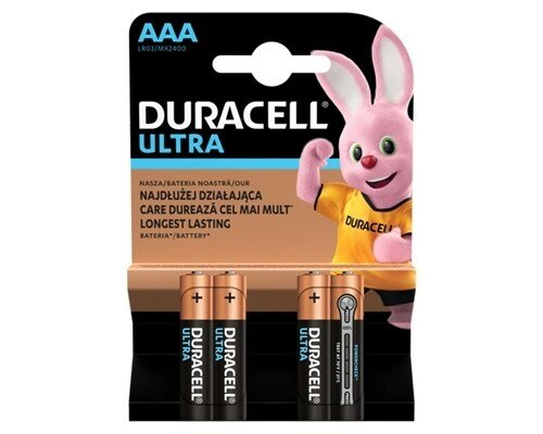 Батарейка Duracell LR03-4BL ULTRA POWER , 4 шт.