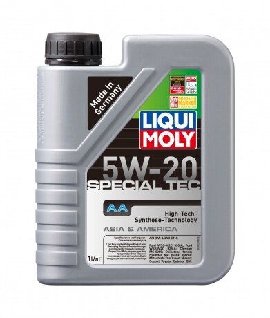 Полусинтетическое моторное масло LIQUI MOLY Special Tec AA 5W-20