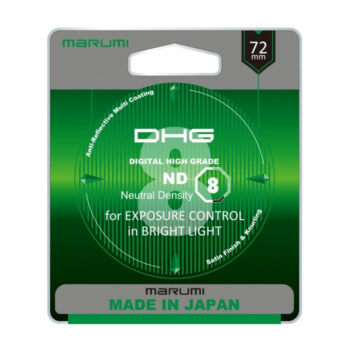 Нейтрально-серые фильтры Marumi DHG LIGHT CONTROL 8 82 мм.