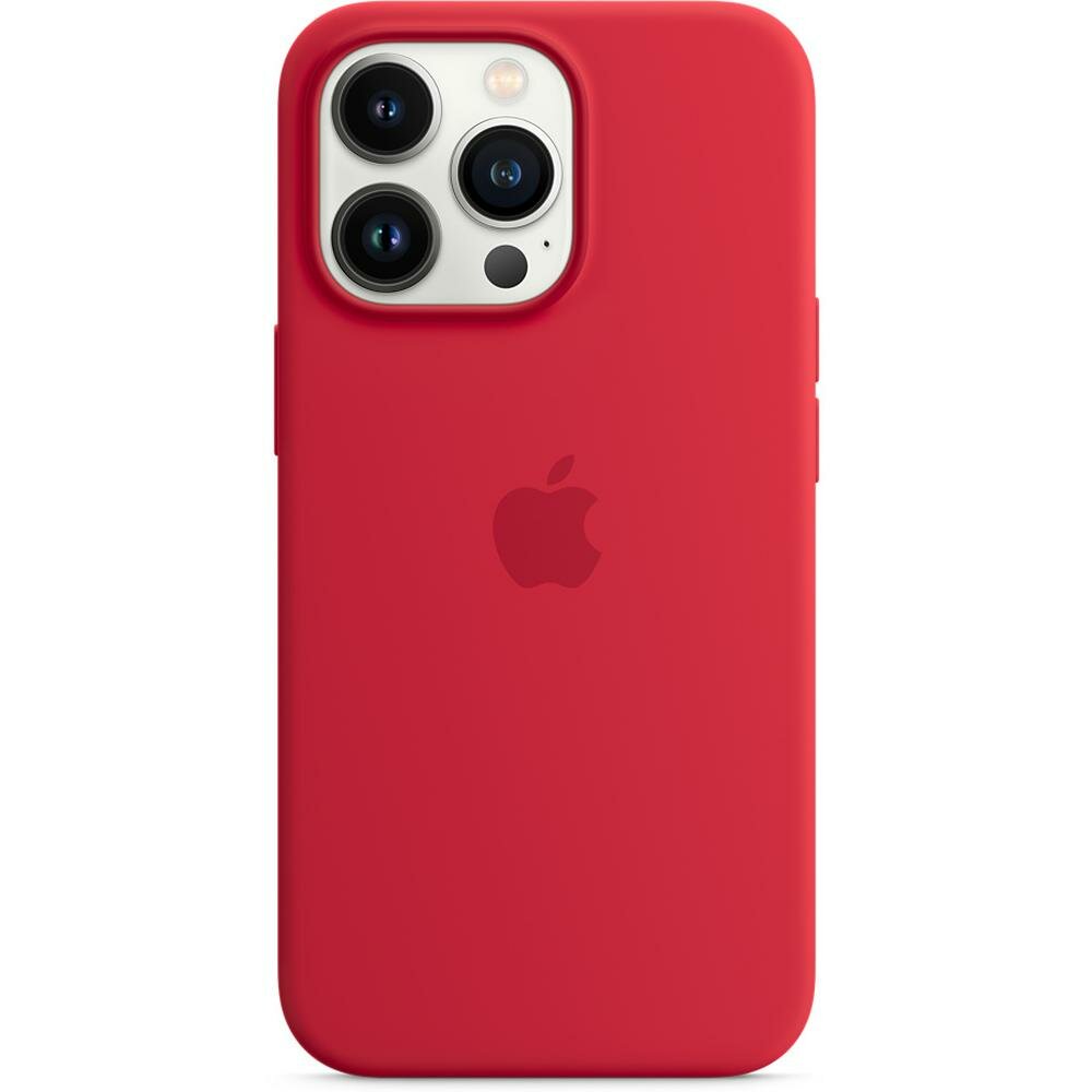 Чехол для Apple iPhone 13 Pro Silicone Case with MagSafe Red