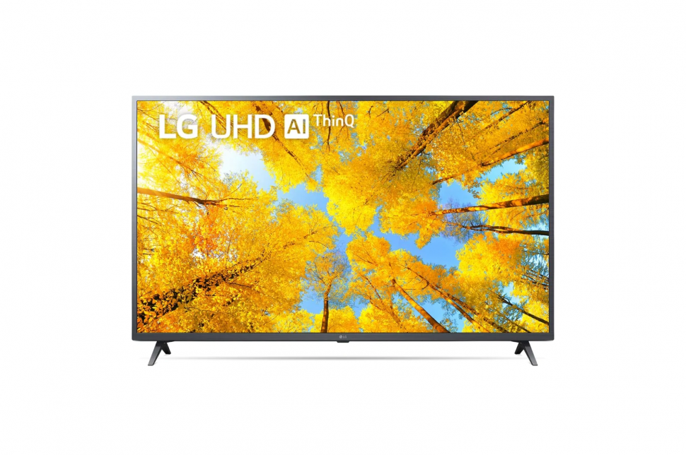 Телевизор LG 50UQ76003LD 2022 LED, HDR RU, темно-серый