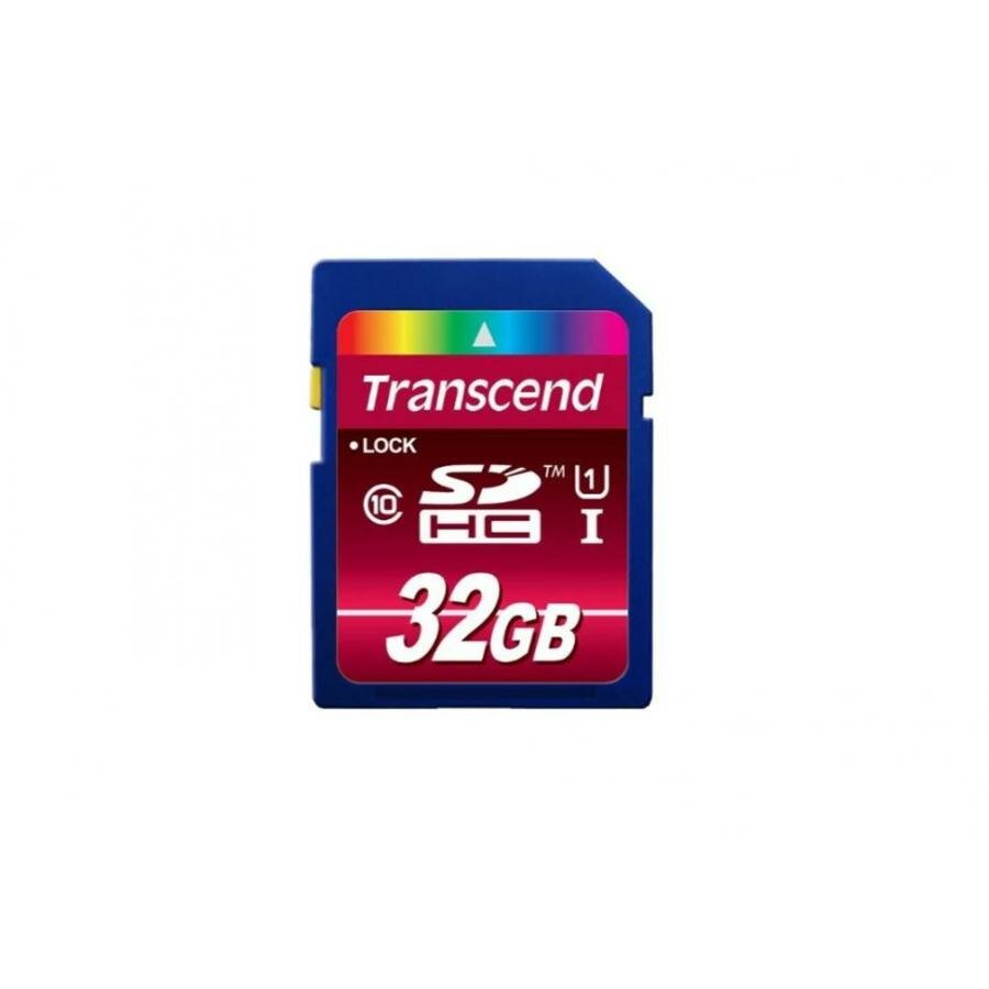 Карта памяти Transcend SDHC 32GB 10Class 200x (TS32GSDHC10U1)