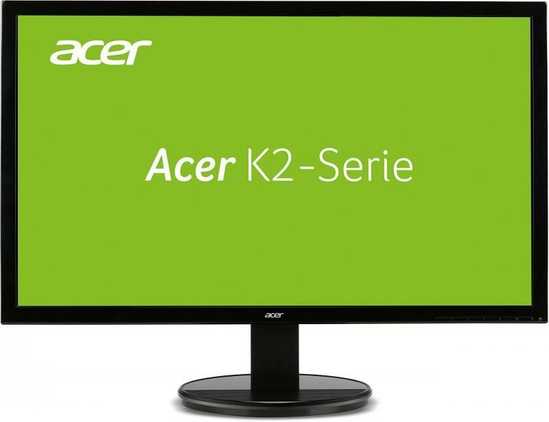  27" Acer K272HLEBID VA, 1920x1080, 4ms, 300 cd/m2, DCR 100M:1, D-Sub, DVI-D (HDCP), HDMI