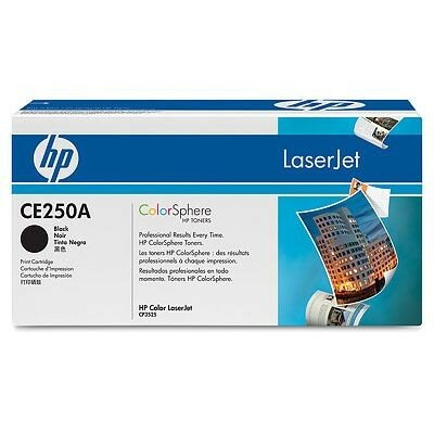Расходный материал HP Картридж Color LaserJet Black (черный) CE250A