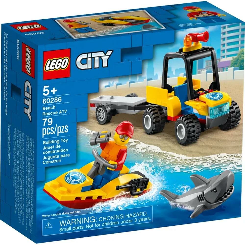 LEGO City "Пляжный спасательный вездеход" 60286