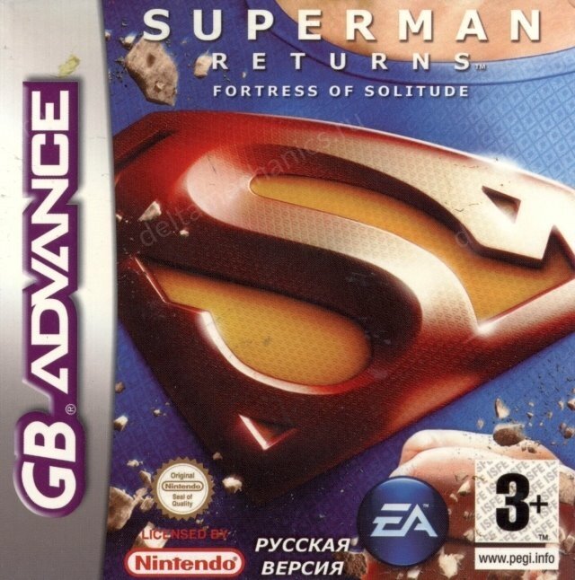 Superman Return -Fortress of Solitude (игра для игровой приставки GBA)